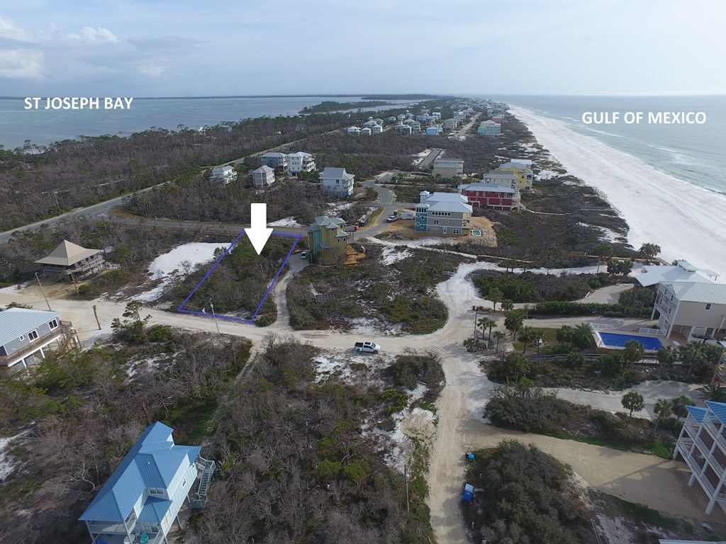 Situated Between the Gulf of Mexico & St Joe Bay..